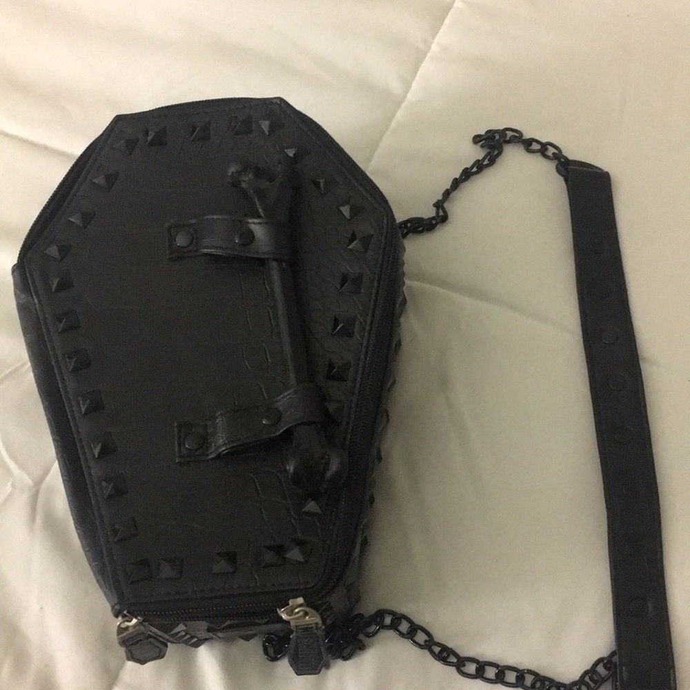 SOLD Kreepsville Coffin Purse
